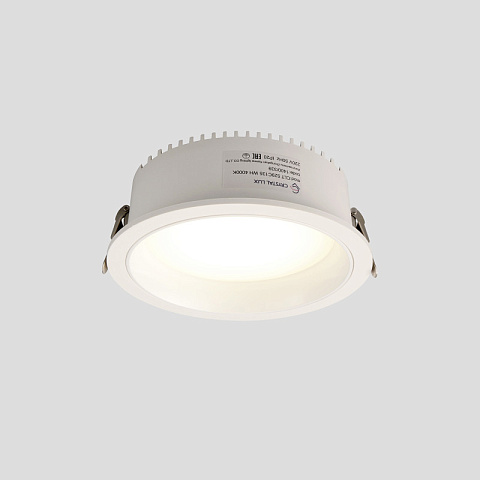 Встраиваемый светильник Crystal Lux CLT 529C135 WH 4000K