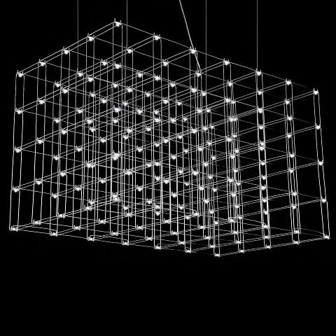 Подвесная люстра Imperium Loft Quasar Cosmos Square Led Pendant Light 80/80/140 252289-22