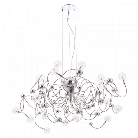 Подвесная люстра Crystal Lux MEDUSA SP20 CHROME