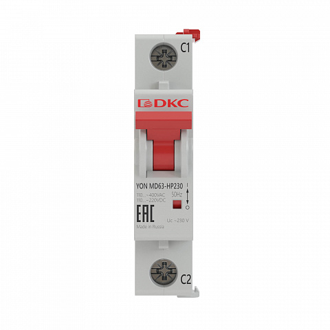 DKC YON pro Независимый расцепитель MD63-230 (110…400VАС 110…220VDC)