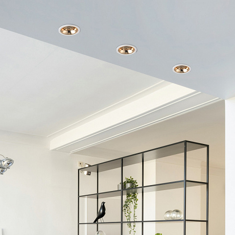 Встраиваемый светильник Crystal Lux CLT 081C WH-GO