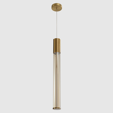 Подвесной светильник Crystal Lux LINEUP SP11W LED BRASS