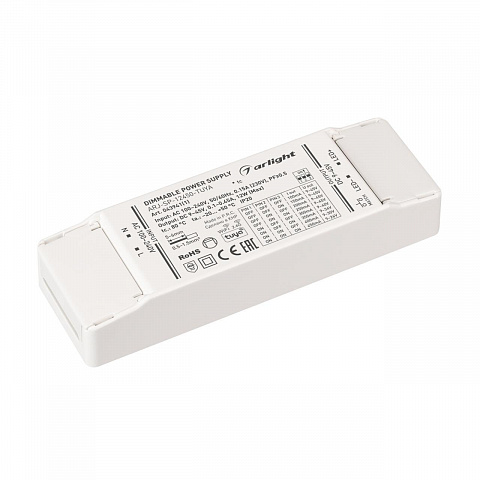 Блок питания ARJ-SP-12450-TUYA (12W, 9-45V, 0.1-0.45A, WiFi, 2.4G) Arlight 043941(1)
