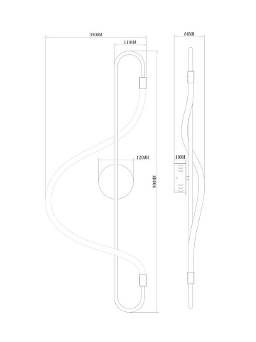 Бра Freya FR6059WL-L28BS
