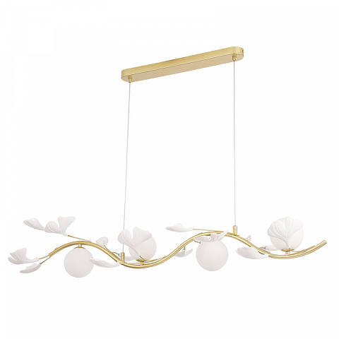 Подвесная люстра Crystal Lux COLIBRI SP4 GOLD