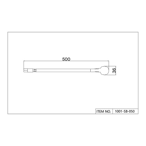 Кабель питания Favourite 1001-SB-050
