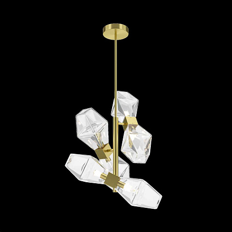 Люстра на штанге Maytoni MOD325PL-06G1
