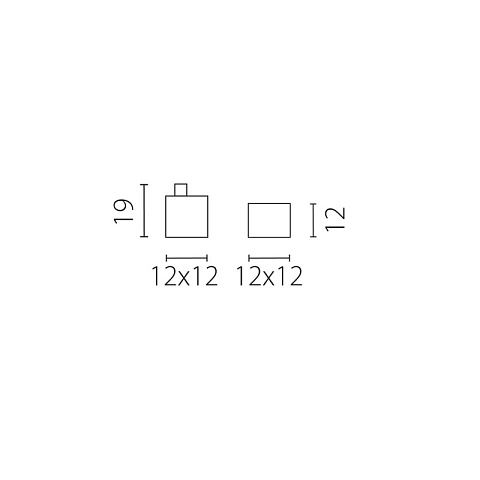 Заглушка профиля Lightstar 441017