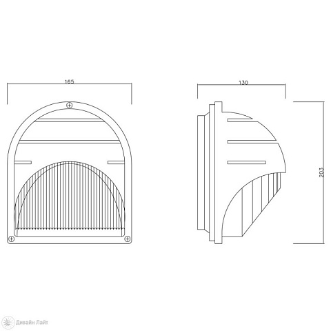 Светильник настенный ARTE Lamp A2802AL-1BK
