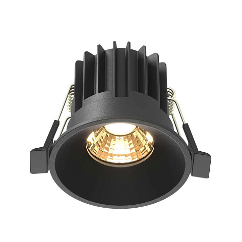 Встраиваемый светильник Maytoni DL058-7W2.7K-B