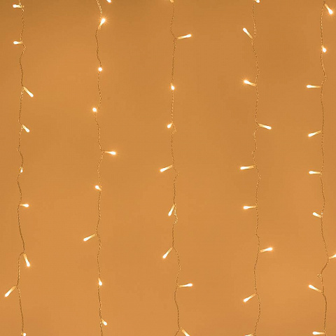Светодиодная гирлянда Ardecoled занавес 230V теплый белый ARD-Curtain-Home-1000X1500-Clear-96Led Warm 024826