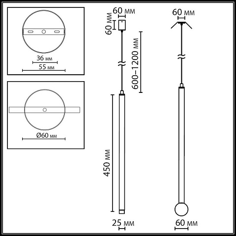 Подвесной светильник Odeon Light 4375/3LA