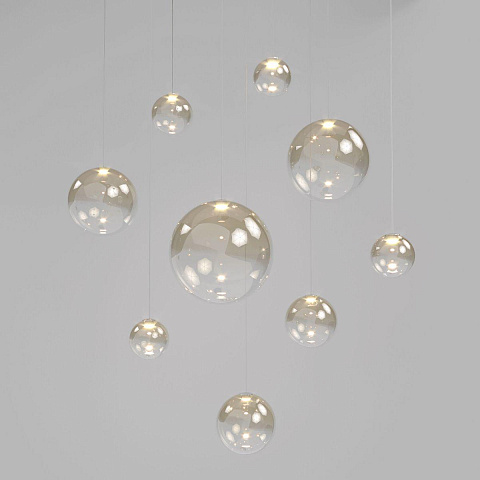 Подвесной светодиодный светильник Eurosvet Wonder 50234/1 Led янтарный