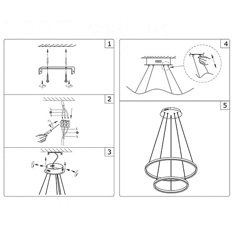 Подвесной светильник Kink Light 08219,01A(4000K)