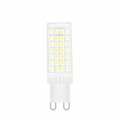 Лампа светодиодная Gauss G9 6,5W 3000К прозрачная 107309106