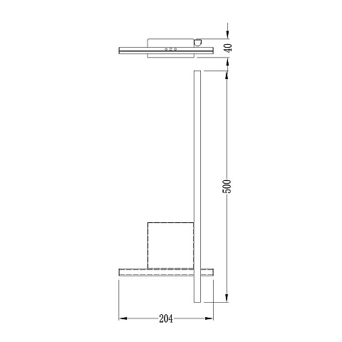 Бра ARTE Lamp A2127AP-8BK