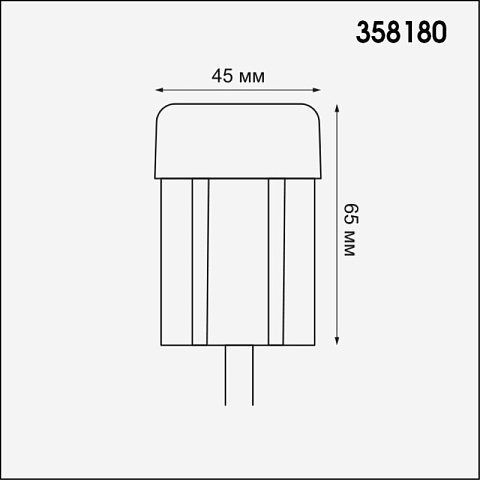 Грунтовый светильник Novotech 358180