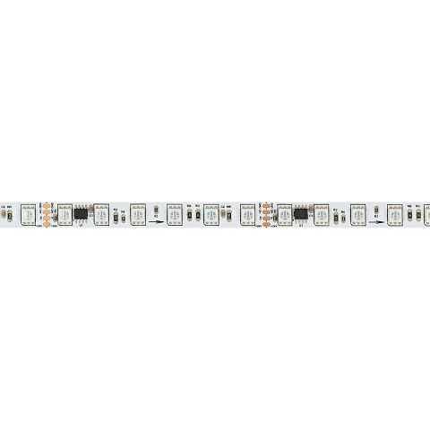 Светодиодная лента Arlight 16W/m 72LED/m 5060SMD разноцветный 5М DMX-B72-10mm 24V 037869