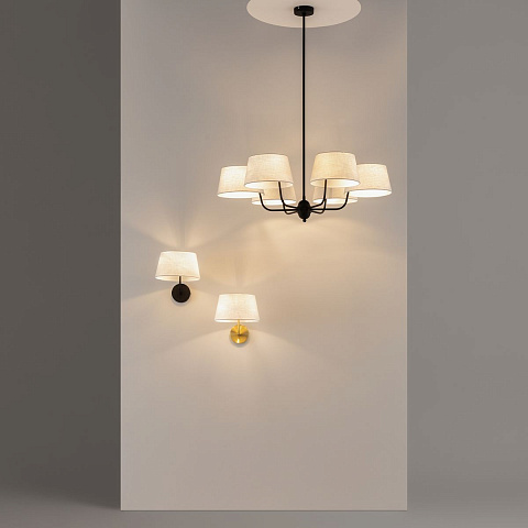 Люстра на штанге Maytoni MOD360PL-06B