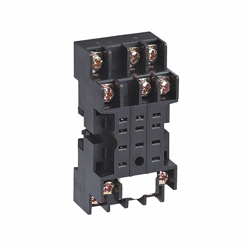 CHINT Розетка CZY08A-E для реле JZX-22F(B)/2Z,NJX-13FW(B)/2ZS 2 контакта