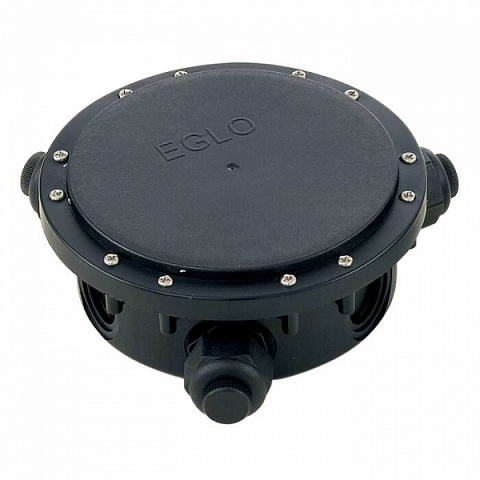 Eglo 91206 Коробка на 2 соединения (1 вход  2 выхода), IP68, ?155, пластик, черный, водонепроницаемая