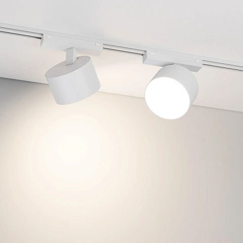 Трековый светодиодный светильник Arlight Mag-Vibe-Rondo-R90-10W Day4000 044475