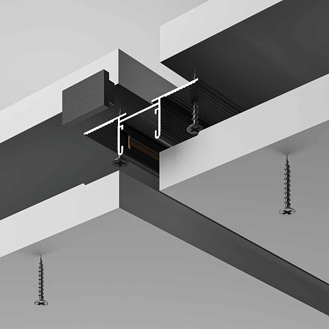 Шинопровод Maytoni Technical черный TRX172-123B