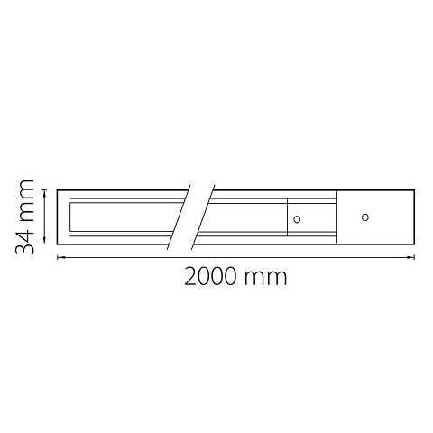 Шинопровод Lightstar 502038-T