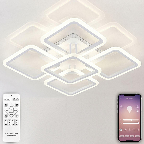 Потолочная светодиодная люстра Natali Kovaltseva High-Tech Led Lamps 82022