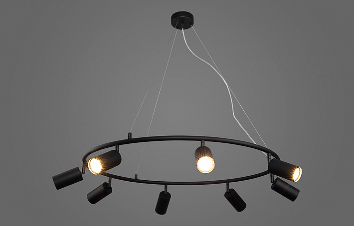 Подвесной светильник Crystal Lux RIVO SP8 BL
