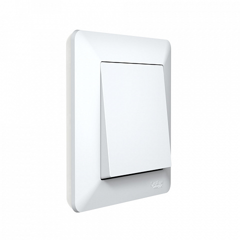 Systeme Electric AtlasDesign Air Лотос/дымчатый белый Рамка 1-ая