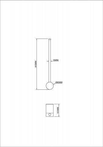 Бра Freya FR6063WL-L8B