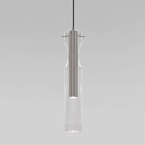 Подвесной светодиодный светильник Eurosvet Swan 50253/1 Led графит