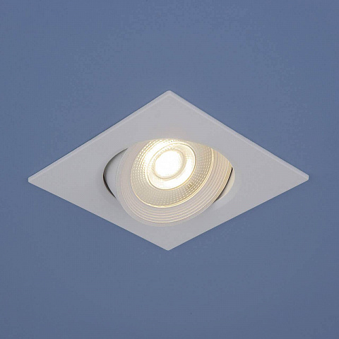 Встраиваемый светодиодный светильник Elektrostandard 9915 LED 6W WH белый a044629