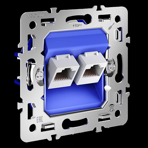 Розетка VOLTUM VLS0602M