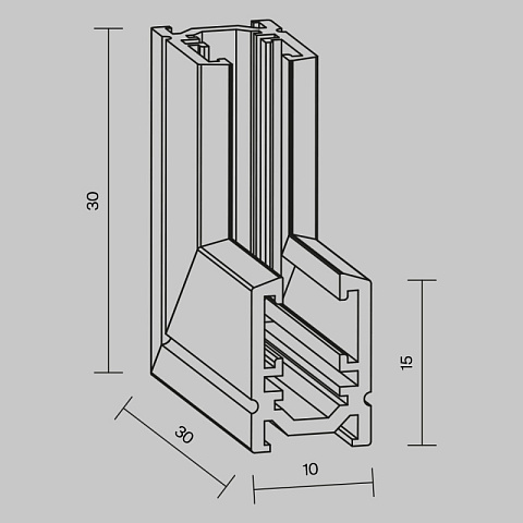 Коннектор Maytoni TRA184ICL-11B