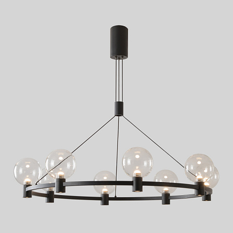 Подвесная люстра Crystal Lux DUET SP56W LED BLACK