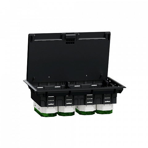 Schneider Electric US+ Люк пластиковый размер XL на 12х45 (12 постов или 24 модуля) IP20