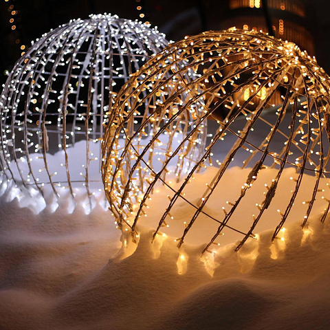 Светодиодная фигура Ardecoled Шар ARD-Ball-D60-320LED Warm 025303