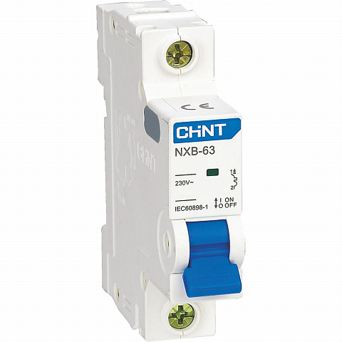 CHINT Авт. выкл. NXB-63S 1P 2А 4.5kA х-ка C (R)