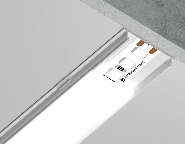 Профиль с рассеивателем Ambrella Illumination GP1600WH
