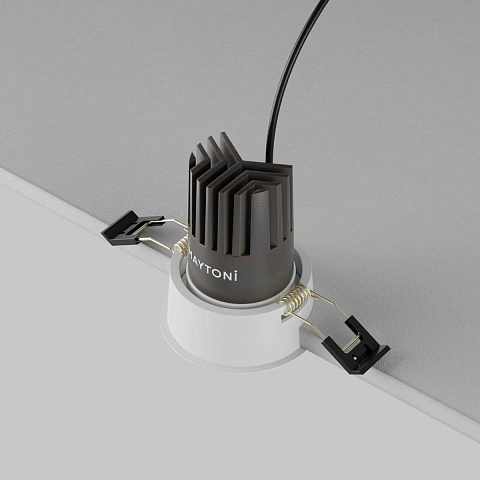 Встраиваемый светильник Maytoni DL123-10W-3K-W