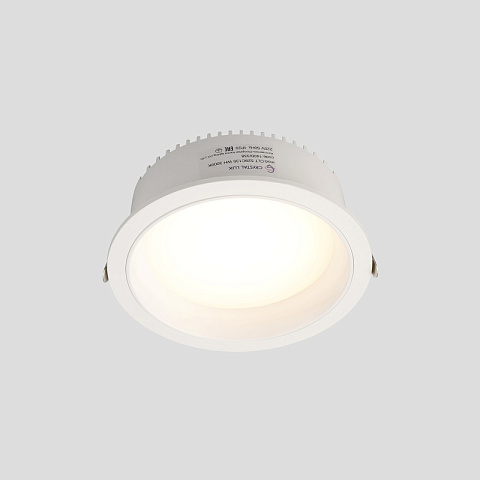 Встраиваемый светильник Crystal Lux CLT 529C135 WH 3000K