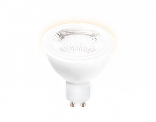 Лампа светодиодная Ambrella light GU10 7W 3000K белая 207863