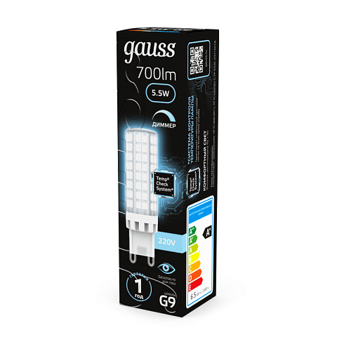 Светодиодная лампа Gauss 107309255-D