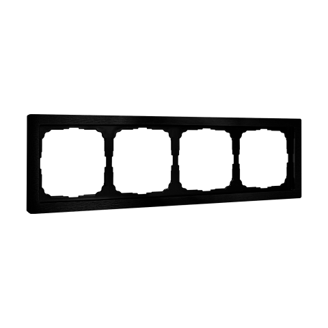Systeme Electric ArtGallery Pure Металл Оникс Рамка 4-ая