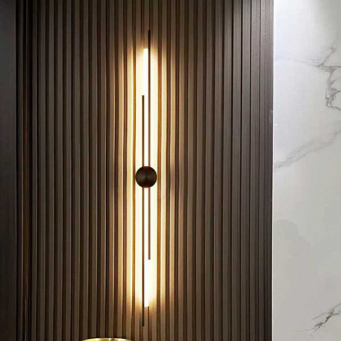 Настенный светильник Imperium Loft Tinus H42 Brass 230905-23