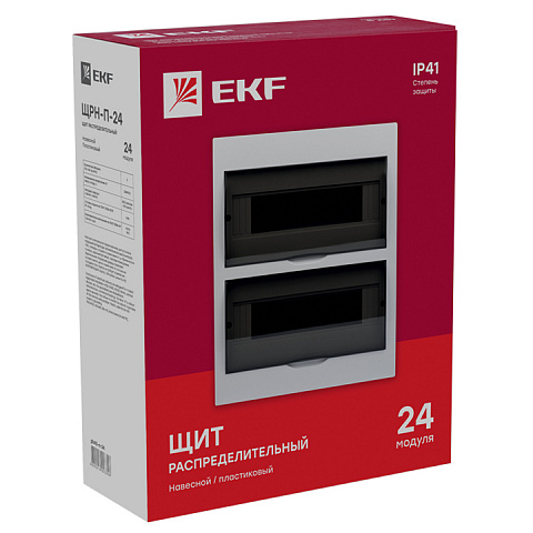 EKF PROxima Щит распред. навесной ЩРН-П-24 IP41