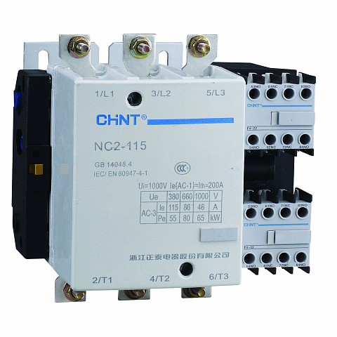 CHINT Контактор NC2-115 115A 220-240В/АС3 50Гц (R)