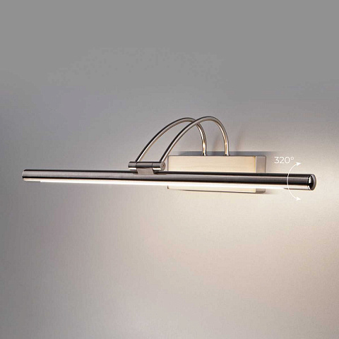 Подсветка для картин Elektrostandard Simple LED 10W 1011 IP20 никель a038392